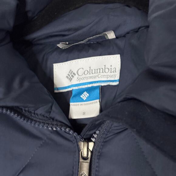 Columbia Women’s Icy Heights II Down Jacket Size Small Removable Hood - Picture 2 of 16